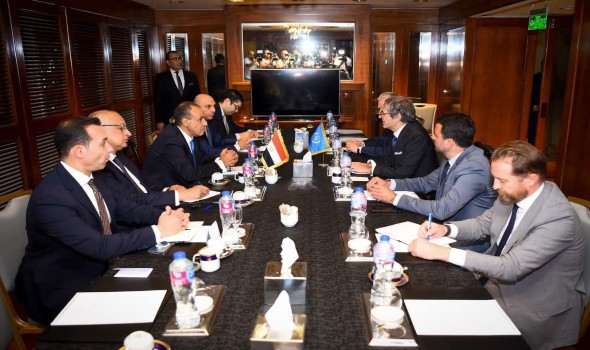 عبد العاطي يلتقي مدير عام الوكالة الدولية للطاقة الذرية ويثمن دورها في دعم الأمن النووي والتنمية المستدامة