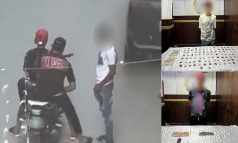 فيديو عبر مواقع التواصل يرصد الجريمة.. ضبط مروجَي مخدرات بدار السلام وبحوزتهما كيلو استروكس