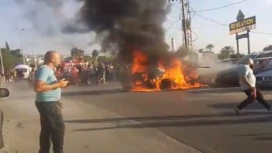 قتلى بغارة إسرائيلية على سيارة جنوبي لبنان