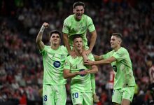 لاعب برشلونة يرد على النصر