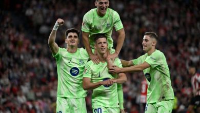 لاعب برشلونة يرد على النصر
