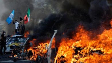 لوس أنجلوس تحترق .. ترامب يأمر بإنزال القوات ويطالب باعتقال أصحاب الكمامات