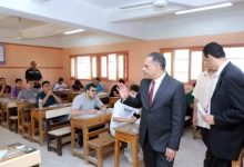 محافظ الشرقية يتفقد لجان امتحانات الثانوية العامة بمدرسة الناصرية بالزقازيق
