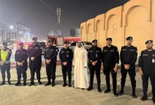 محافظ مبارك الكبير تفقد مجالس العزاء