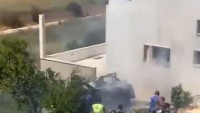 مسيرة إسرائيلية تستهدف سيارة في كونين جنوب لبنان