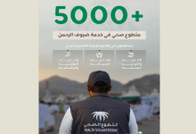 مشاركة أكثر من 5 آلاف متطوع صحي في دعم المنظومة الصحية خلال موسم حج 1446هـ