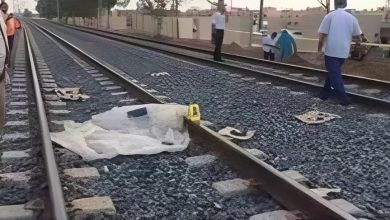 مصرع شخص صدمه قطار بمزلقان وابور المياه وسط الإسكندرية