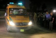 مصرع شخصين إثر تصادم دراجة بخارية وسيارة على طريق ملفات السراج بأسوان