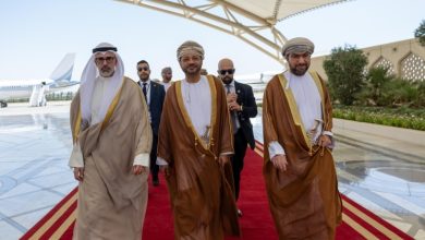 نائب وزير الخارجية يستقبل وزير خارجية سلطنة عمان بمناسبة زيارته الرسمية إلى البلاد