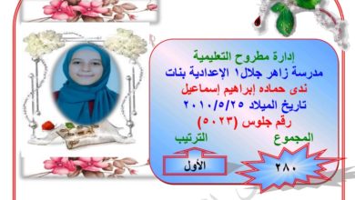 نتيجة الشهادة الإعدادية بمطروح: الفتيات يتفوقن على البنين والمدارس الحكومية تتفوق على الخاصة