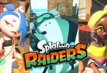 لعبة Splatoon Raiders
