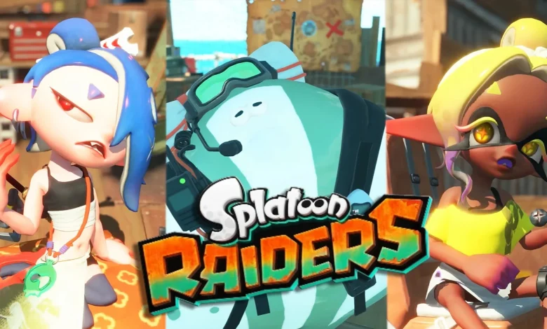 لعبة Splatoon Raiders