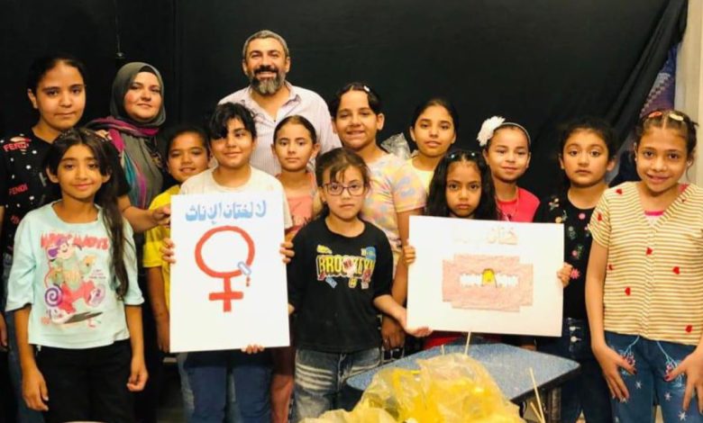 ورش فنية ضمن الأسبوع الثقافي للمرأة بالمنيا