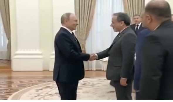 وزير الخارجية الإيراني يلتقي بوتين في موسكو ويبحثان تطورات الشرق الأوسط
