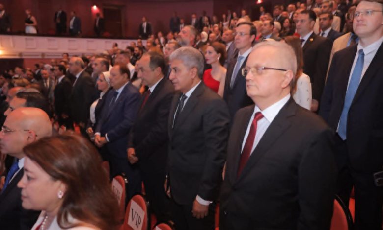 وزير السياحة يشارك في الاحتفال بالعيد الوطني لروسيا في دار الأوبرا