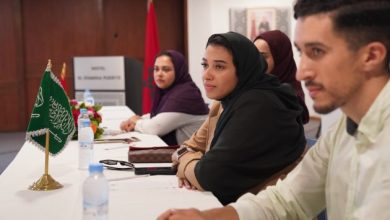 وفد وزارة الرياضة يدشن مشاركته في برنامج التبادل الشبابي بالمملكة المغربية