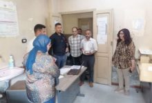 وكيل صحة المنيا تتفقد المنشآت الصحية وتحتفل بعيد الأضحى مع المرضى والأطقم الطبية