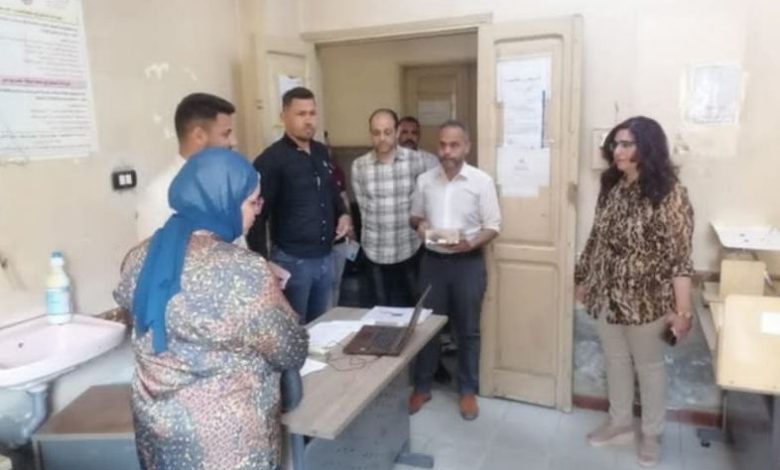وكيل صحة المنيا تتفقد المنشآت الصحية وتحتفل بعيد الأضحى مع المرضى والأطقم الطبية