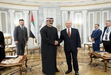 ولي عهد أبوظبي يلتقي بوتين في العاصمة البيلاروسية