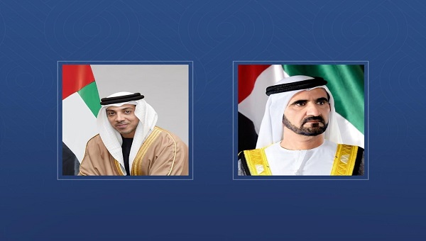 ‎محمد بن راشد ومنصور بن زايد يهنئان إيلي بولوجان بتعيينه رئيساً لوزراء رومانيا