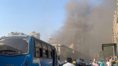 انتشار النيران وطوارئ شاملة لإنقاذ المحتجزين
