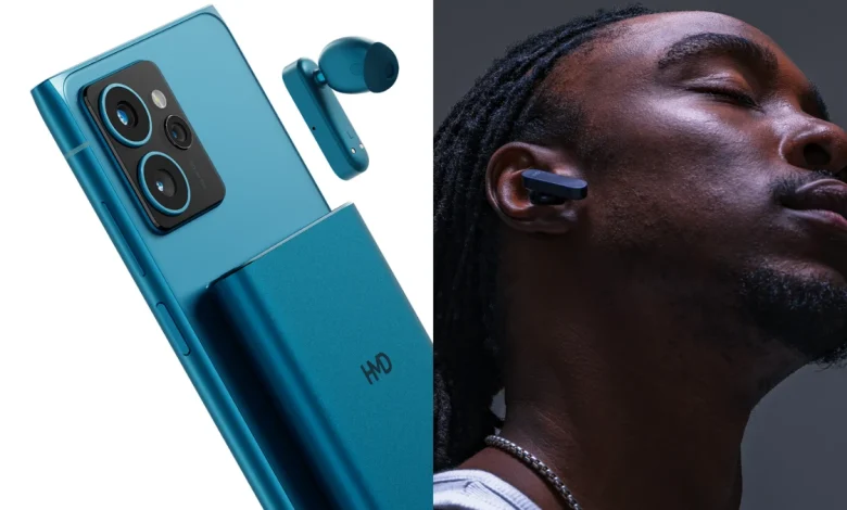 HMD Amped Buds: شركة HMD تُطلق أول سماعة في العالم تشحن هاتفك أيضًا!