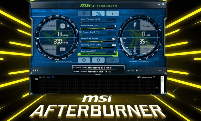 MSI Afterburner أصبح يدعم كروت RX 9000 وRTX 50، لكن بشكل غير رسمي!