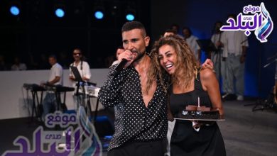 أحمد سعد و علياء بسيوني
