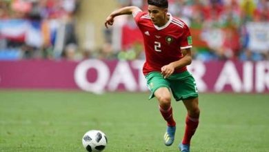 أشرف حكيمى يتصدر التشكيل المثالى لدور الـ16 فى كأس العالم للأندية