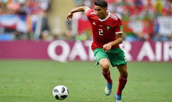 أشرف حكيمى يتصدر التشكيل المثالى لدور الـ16 فى كأس العالم للأندية