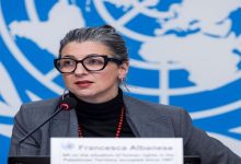 ألبانيزي: إسرائيل مسؤولة عن واحدة من أبشع عمليات الإبادة الجماعية في التاريخ الحديث