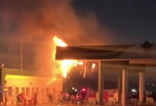إخماد حريق بمحطة بنزين بالكيلو 21 غربي الإسكندرية