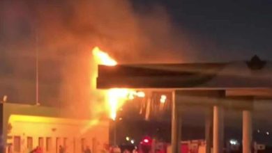 إخماد حريق بمحطة بنزين بالكيلو 21 غربي الإسكندرية