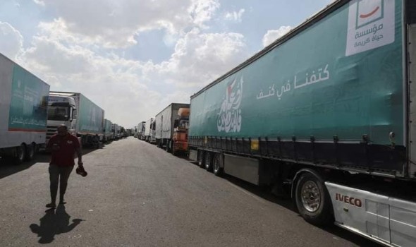 إسرائيل تسمح بدخول مساعدات إنسانية إلى غزة مع إعلان تعليق تكتيكي للقتال في مناطق معينة