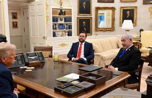 اجتماع ساعة ونصف .. ماذا دار بين ترامب ونتنياهو ؟...