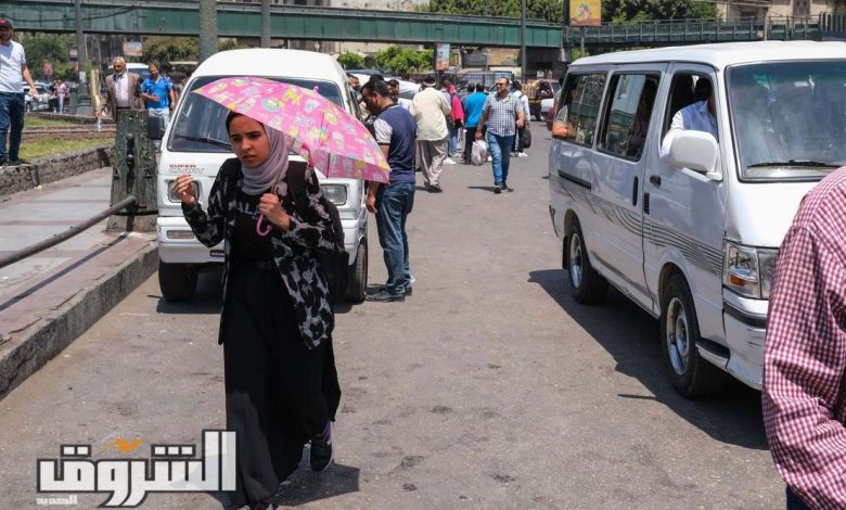 الأرصاد: الموجة شديدة الحرارة مستمرة حتى يوم الثلاثاء