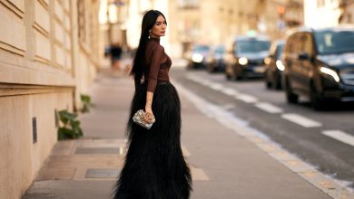 الأسود يفوز في إطلالات النجمات في اليوم الثالث من أسبوع الهوت كوتور في باريس