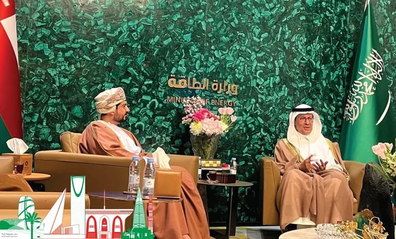 الأمير عبدالعزيز بن سلمان يبحث مع وزير التجارة العماني تعزيز التكامل الصناعي والطاقة المتجددة
