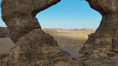 التأطيرات الصخرية الفريدة في محافظة العُلا.. لوحات فنية تعكس عراقة المنطقة