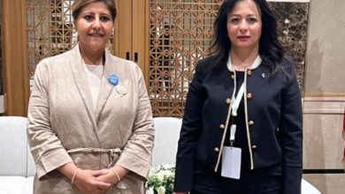 الدعيج تبحث مع وزيرة التنمية الفلسطينية تعزيز التعاون