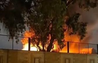 السيطرة على حريق بورشة السكة الحديد بطريق الحسينية في الزقازيق
