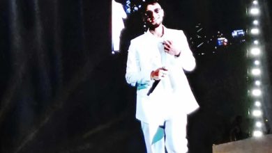 الشامي يختتم حفله الأول في مهرجان العلمين بأغنية وين وسط تفاعل جماهيري
