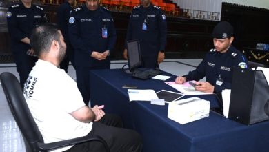 العدواني يتفقّد لجان التسجيل والقبول في أكاديمية سعد العبدالله للعلوم الأمنية