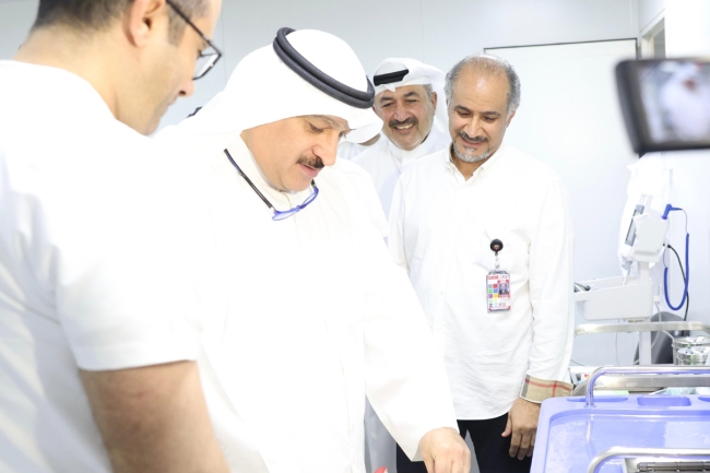 العوضي افتتح مركز صحة منفذ النويصيب