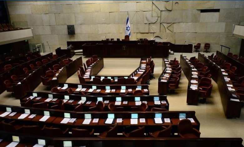 الكنيست يصوت باغلبية ساحقة على القرار الداعي لفرض السيادة الإسرائيلية في الضفة وغور الأردن