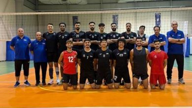 المنتخب الوطني للكرة الطائرة يلتقي نظيره السعودي غدا