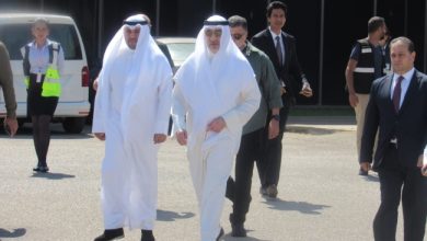 اليوسف يغادر لبنان بعد زيارة رسمية متوجهاً إلى سورية