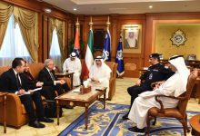 اليوسف يلتقي سفراء مصر وتركيا واليابان وسريلانكا