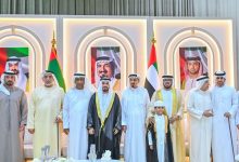 بالفيديو والصور.. حاكم عجمان يحضر أفراح النعيمي والمسيبي