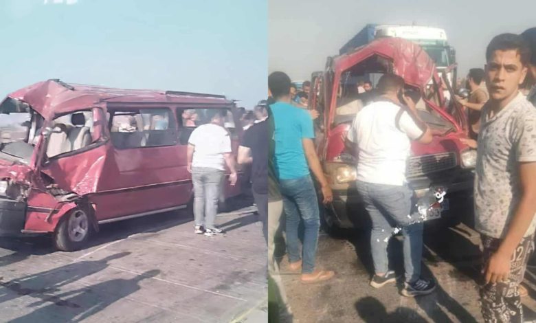بعد تلقيهم العلاج.. خروج 8 مصابين في حادث الطريق الإقليمي بالشرقية من المستشفى